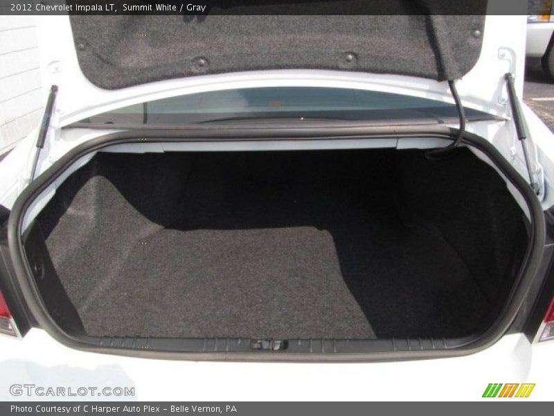 Summit White / Gray 2012 Chevrolet Impala LT