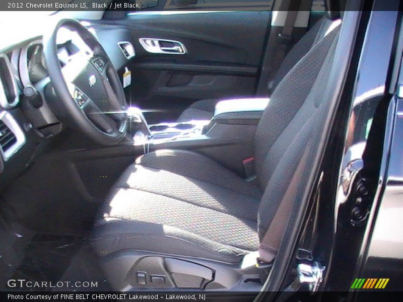 Black / Jet Black 2012 Chevrolet Equinox LS