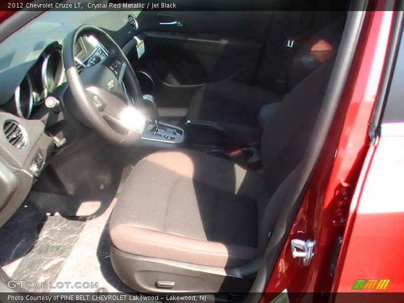 Crystal Red Metallic / Jet Black 2012 Chevrolet Cruze LT