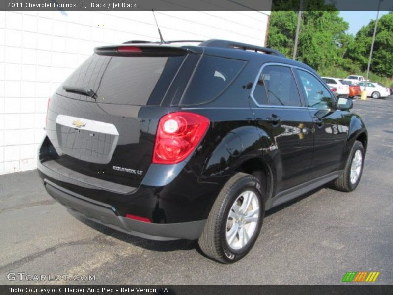 Black / Jet Black 2011 Chevrolet Equinox LT