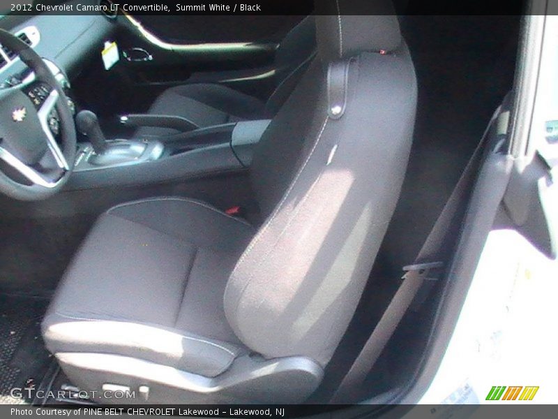 Summit White / Black 2012 Chevrolet Camaro LT Convertible