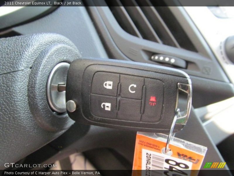 Black / Jet Black 2011 Chevrolet Equinox LT
