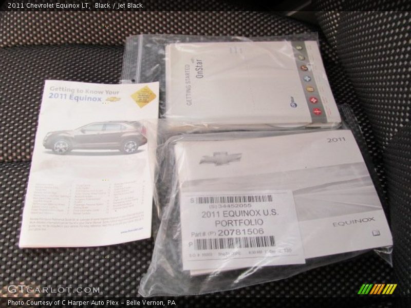 Black / Jet Black 2011 Chevrolet Equinox LT