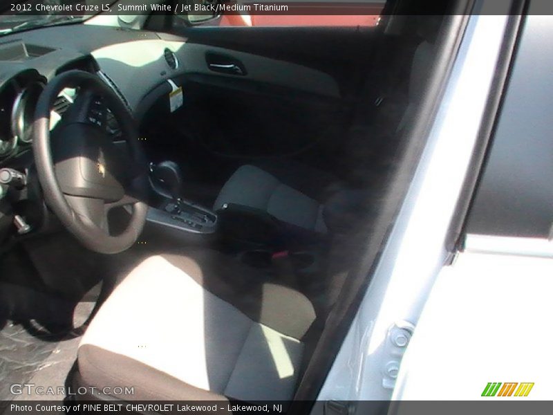 Summit White / Jet Black/Medium Titanium 2012 Chevrolet Cruze LS