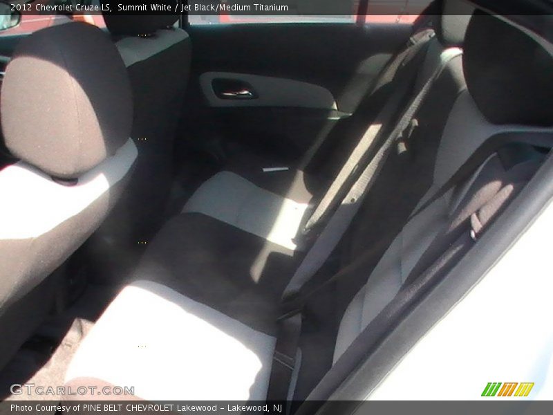 Summit White / Jet Black/Medium Titanium 2012 Chevrolet Cruze LS
