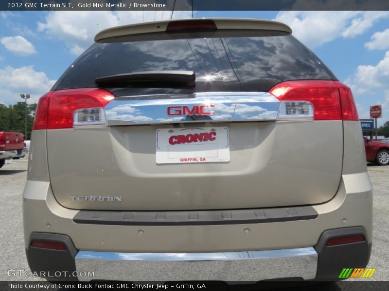 Gold Mist Metallic / Brownstone 2012 GMC Terrain SLT