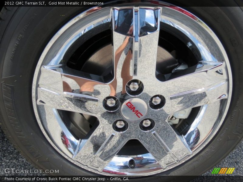 Gold Mist Metallic / Brownstone 2012 GMC Terrain SLT