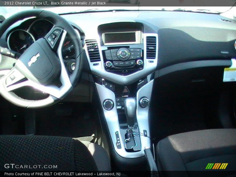 Black Granite Metallic / Jet Black 2012 Chevrolet Cruze LT
