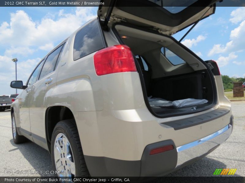 Gold Mist Metallic / Brownstone 2012 GMC Terrain SLT