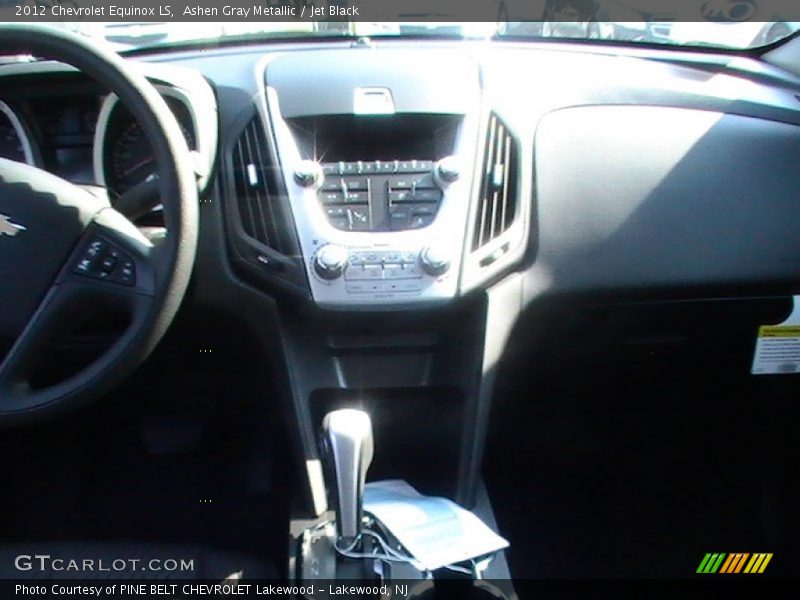 Ashen Gray Metallic / Jet Black 2012 Chevrolet Equinox LS