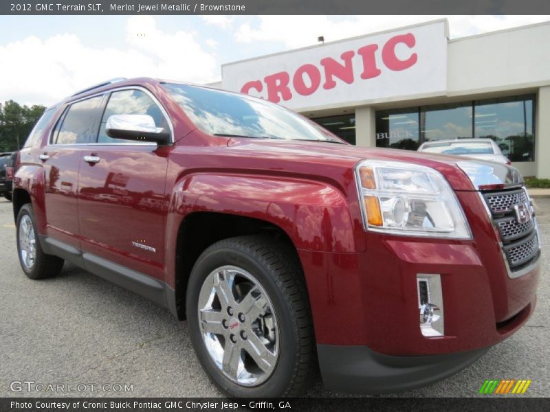 Merlot Jewel Metallic / Brownstone 2012 GMC Terrain SLT