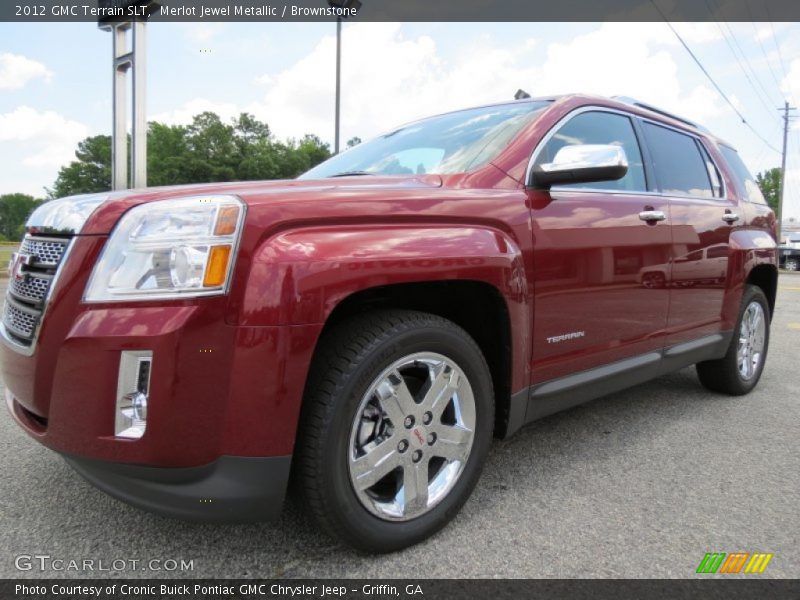 Merlot Jewel Metallic / Brownstone 2012 GMC Terrain SLT