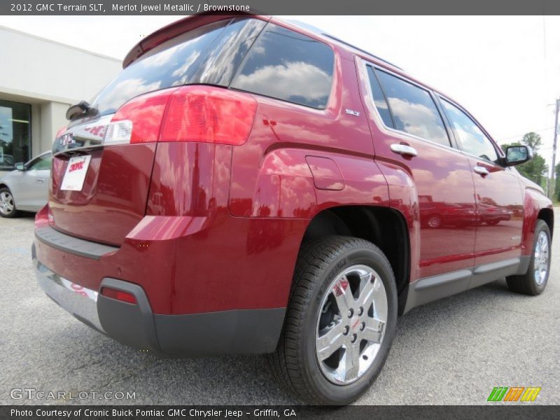 Merlot Jewel Metallic / Brownstone 2012 GMC Terrain SLT