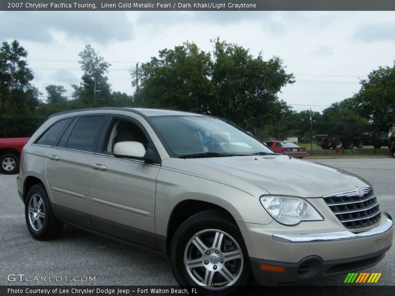 Linen Gold Metallic Pearl / Dark Khaki/Light Graystone 2007 Chrysler Pacifica Touring