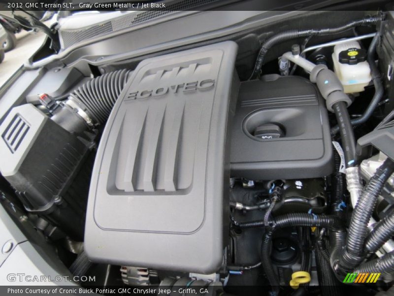 Gray Green Metallic / Jet Black 2012 GMC Terrain SLT