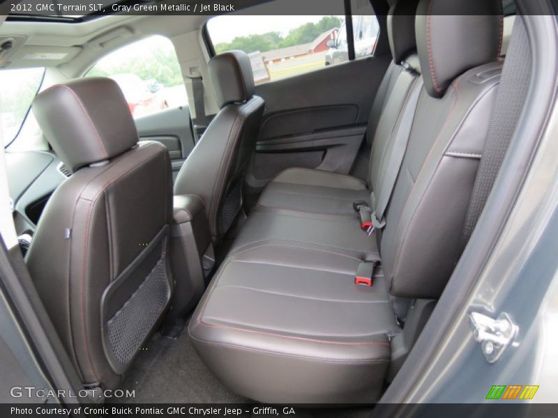 Gray Green Metallic / Jet Black 2012 GMC Terrain SLT
