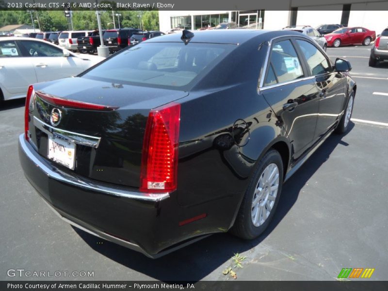 Black Raven / Ebony 2013 Cadillac CTS 4 3.6 AWD Sedan