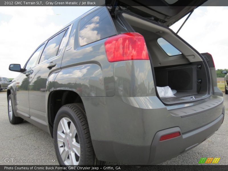 Gray Green Metallic / Jet Black 2012 GMC Terrain SLT