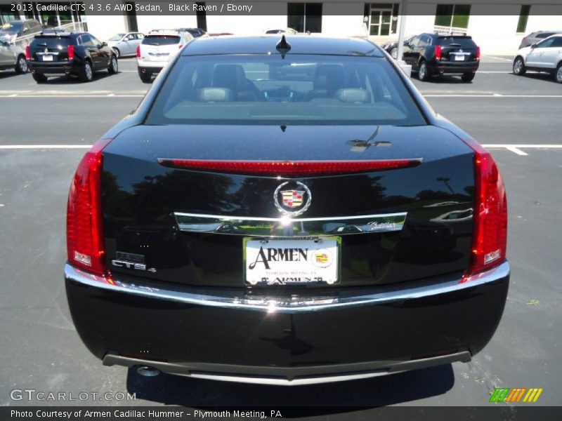 Black Raven / Ebony 2013 Cadillac CTS 4 3.6 AWD Sedan