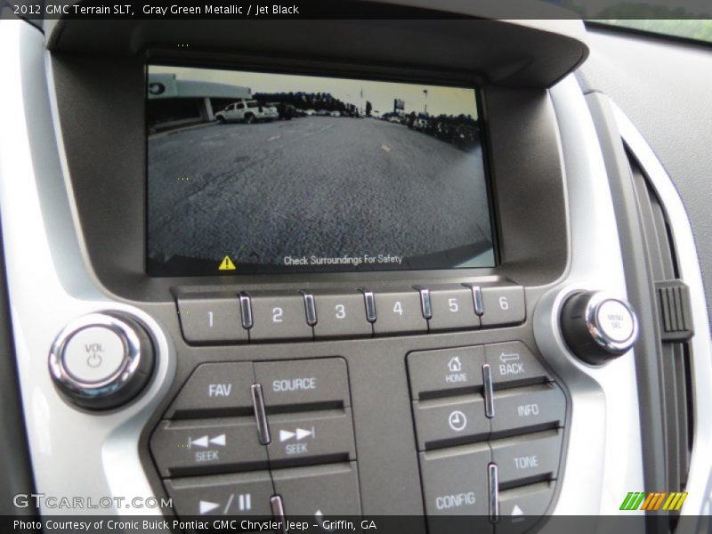 Gray Green Metallic / Jet Black 2012 GMC Terrain SLT