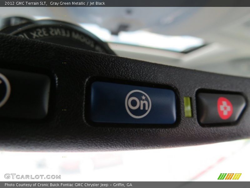 Gray Green Metallic / Jet Black 2012 GMC Terrain SLT