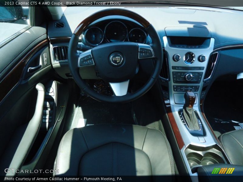 Black Diamond Tricoat / Ebony 2013 Cadillac CTS 4 AWD Coupe