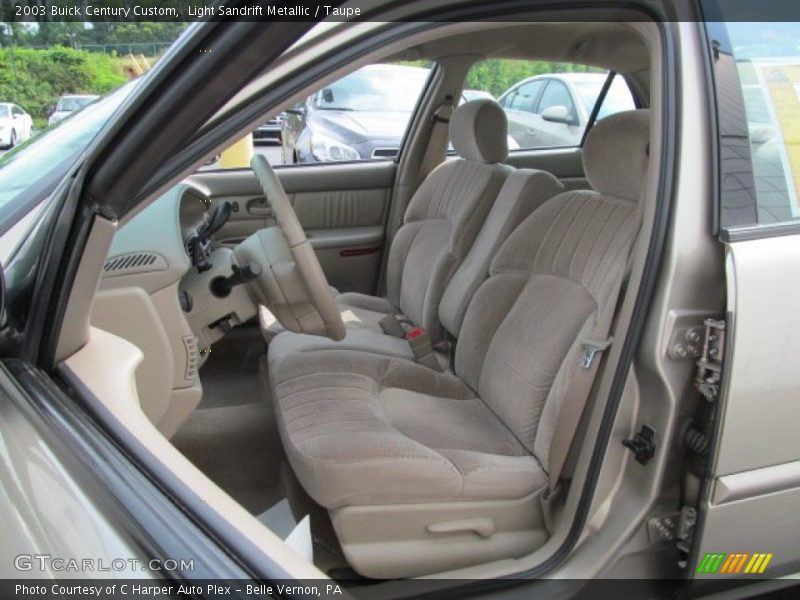 Light Sandrift Metallic / Taupe 2003 Buick Century Custom