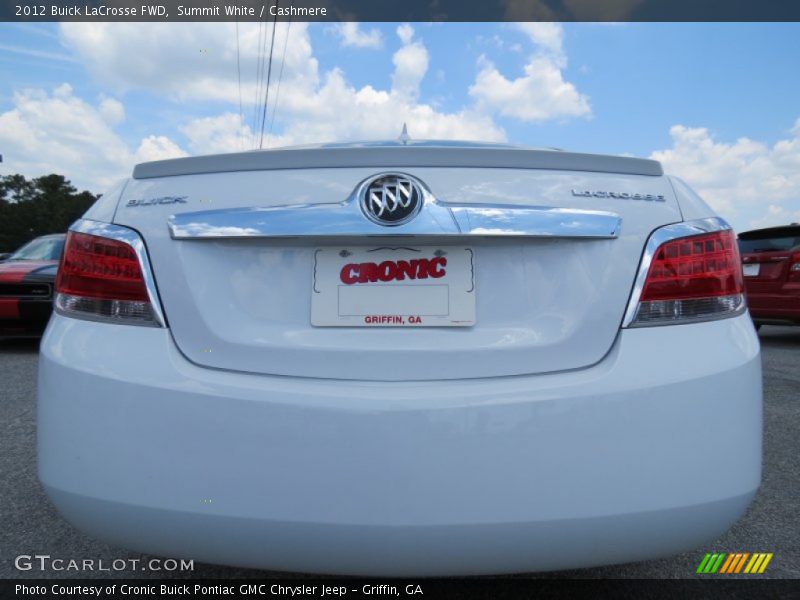 Summit White / Cashmere 2012 Buick LaCrosse FWD
