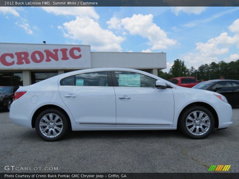 Summit White / Cashmere 2012 Buick LaCrosse FWD