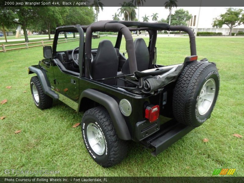 Black / Agate 2000 Jeep Wrangler Sport 4x4