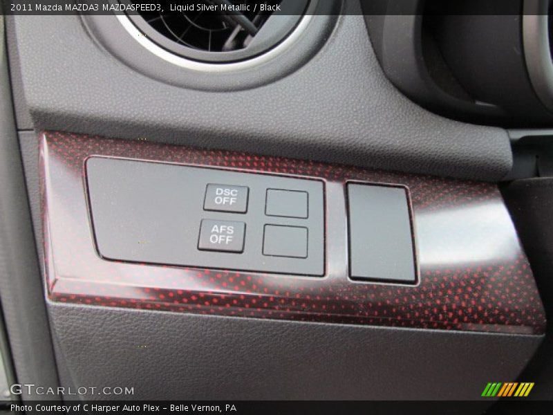 Liquid Silver Metallic / Black 2011 Mazda MAZDA3 MAZDASPEED3
