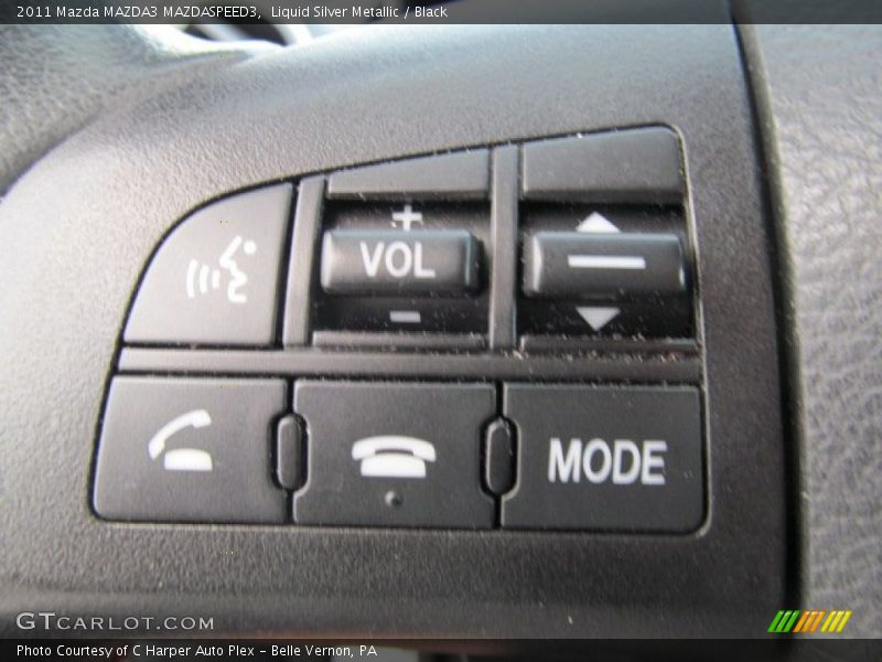 Liquid Silver Metallic / Black 2011 Mazda MAZDA3 MAZDASPEED3