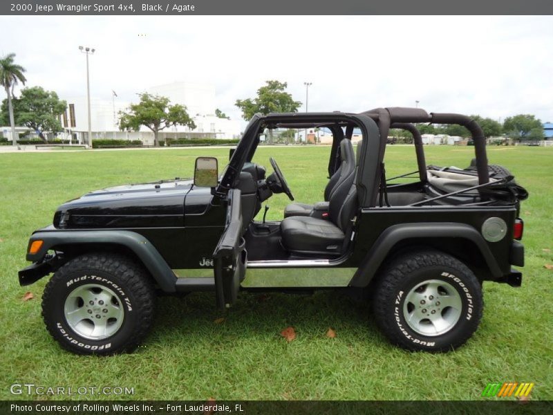 Black / Agate 2000 Jeep Wrangler Sport 4x4