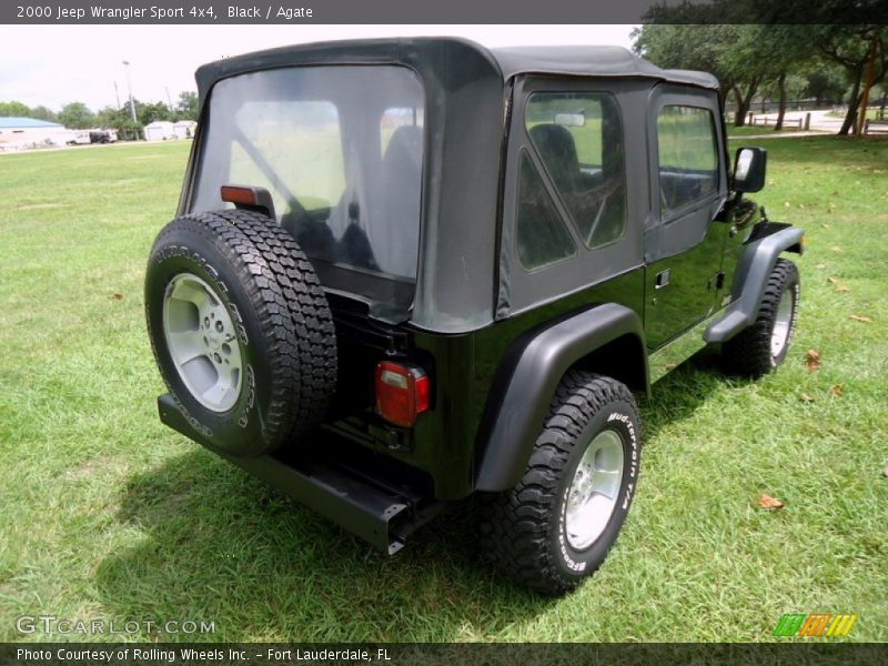 Black / Agate 2000 Jeep Wrangler Sport 4x4