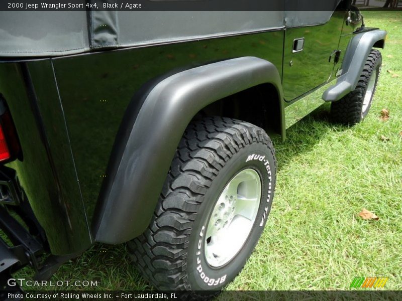 Black / Agate 2000 Jeep Wrangler Sport 4x4