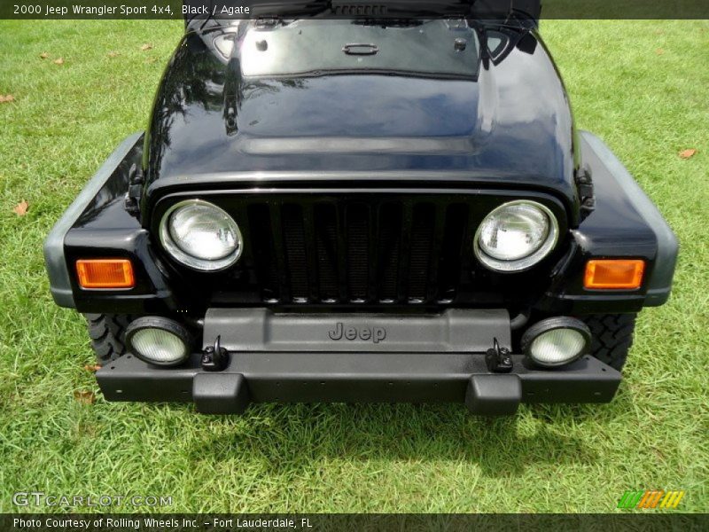 Black / Agate 2000 Jeep Wrangler Sport 4x4