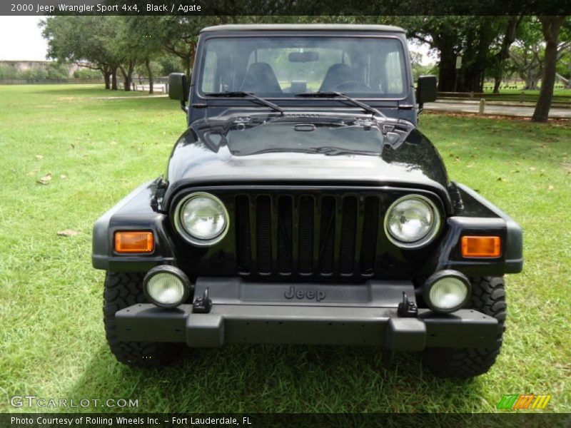 Black / Agate 2000 Jeep Wrangler Sport 4x4