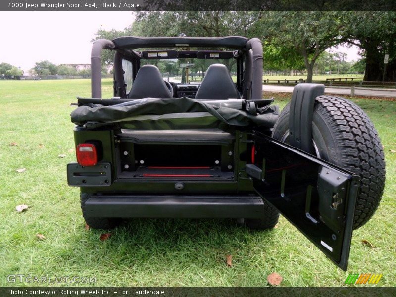 Black / Agate 2000 Jeep Wrangler Sport 4x4
