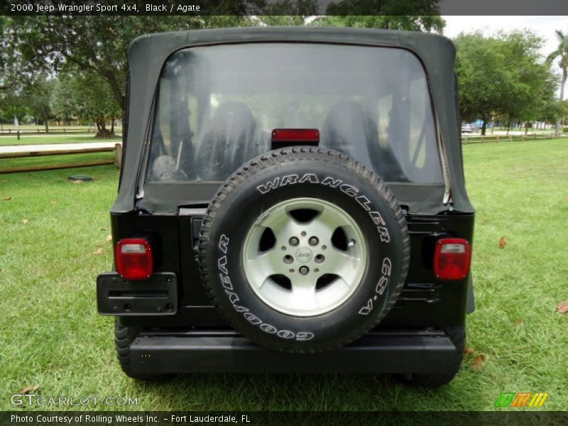 Black / Agate 2000 Jeep Wrangler Sport 4x4