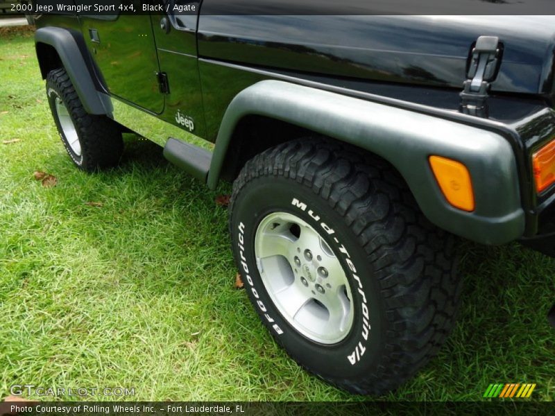Black / Agate 2000 Jeep Wrangler Sport 4x4