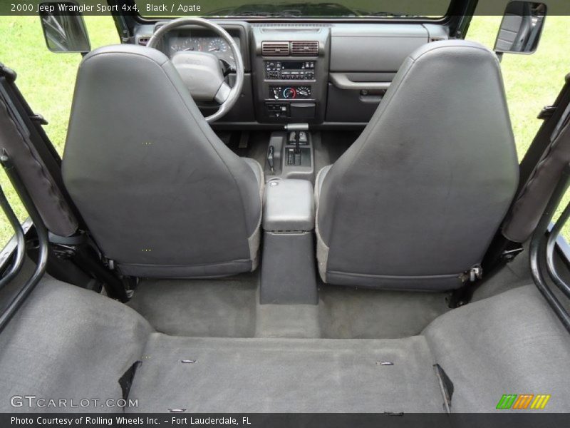 Black / Agate 2000 Jeep Wrangler Sport 4x4