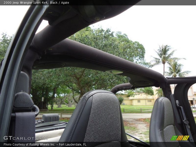 Black / Agate 2000 Jeep Wrangler Sport 4x4