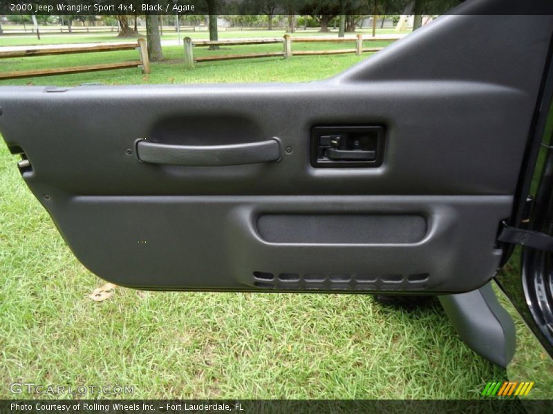 Black / Agate 2000 Jeep Wrangler Sport 4x4