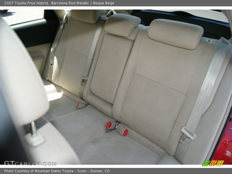 Barcelona Red Metallic / Bisque Beige 2007 Toyota Prius Hybrid