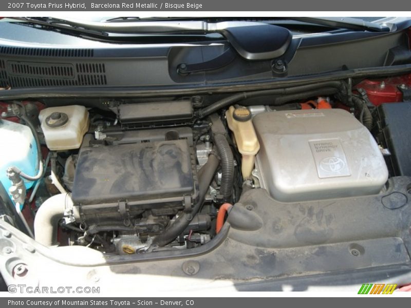 Barcelona Red Metallic / Bisque Beige 2007 Toyota Prius Hybrid