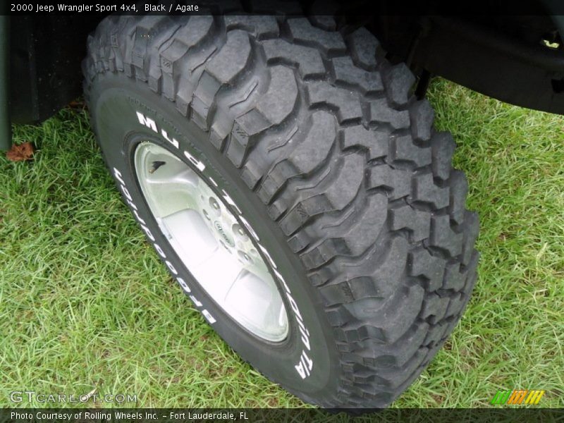 Black / Agate 2000 Jeep Wrangler Sport 4x4