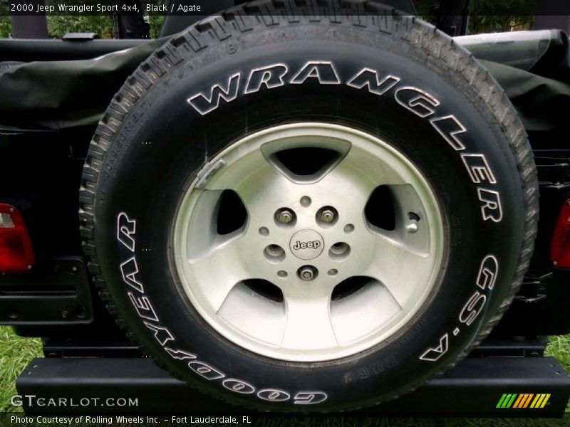  2000 Wrangler Sport 4x4 Wheel
