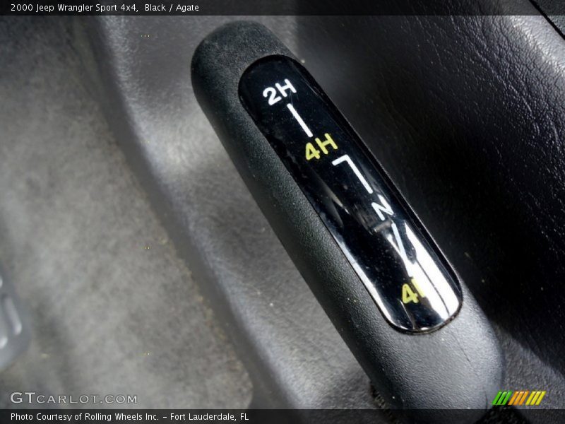 Black / Agate 2000 Jeep Wrangler Sport 4x4