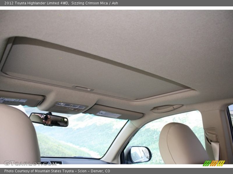 Sizzling Crimson Mica / Ash 2012 Toyota Highlander Limited 4WD