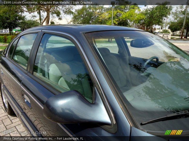 Graphite Blue Metallic / Light Graphite 1998 Lincoln Continental